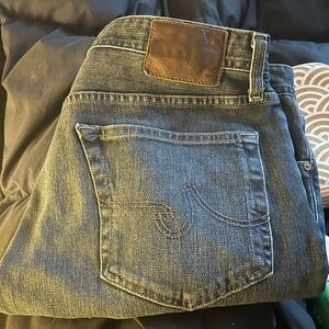 Adriano Goldschmied Jeans Men's 36x34 Blue The Graduate Tailored Japanese Fabric